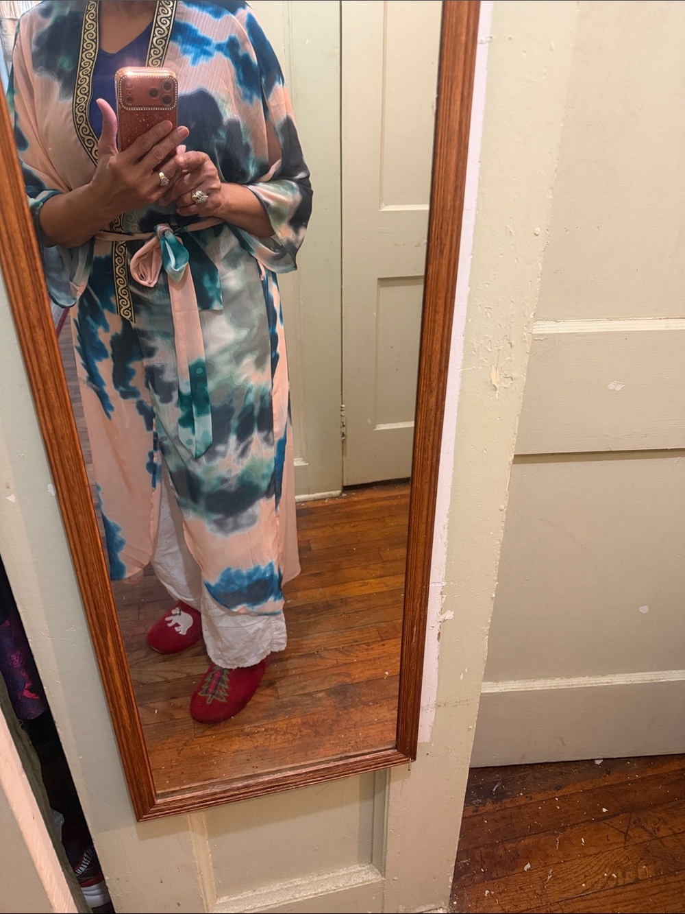 Kimono One Size Contrast Trim - Picture 6 of 6